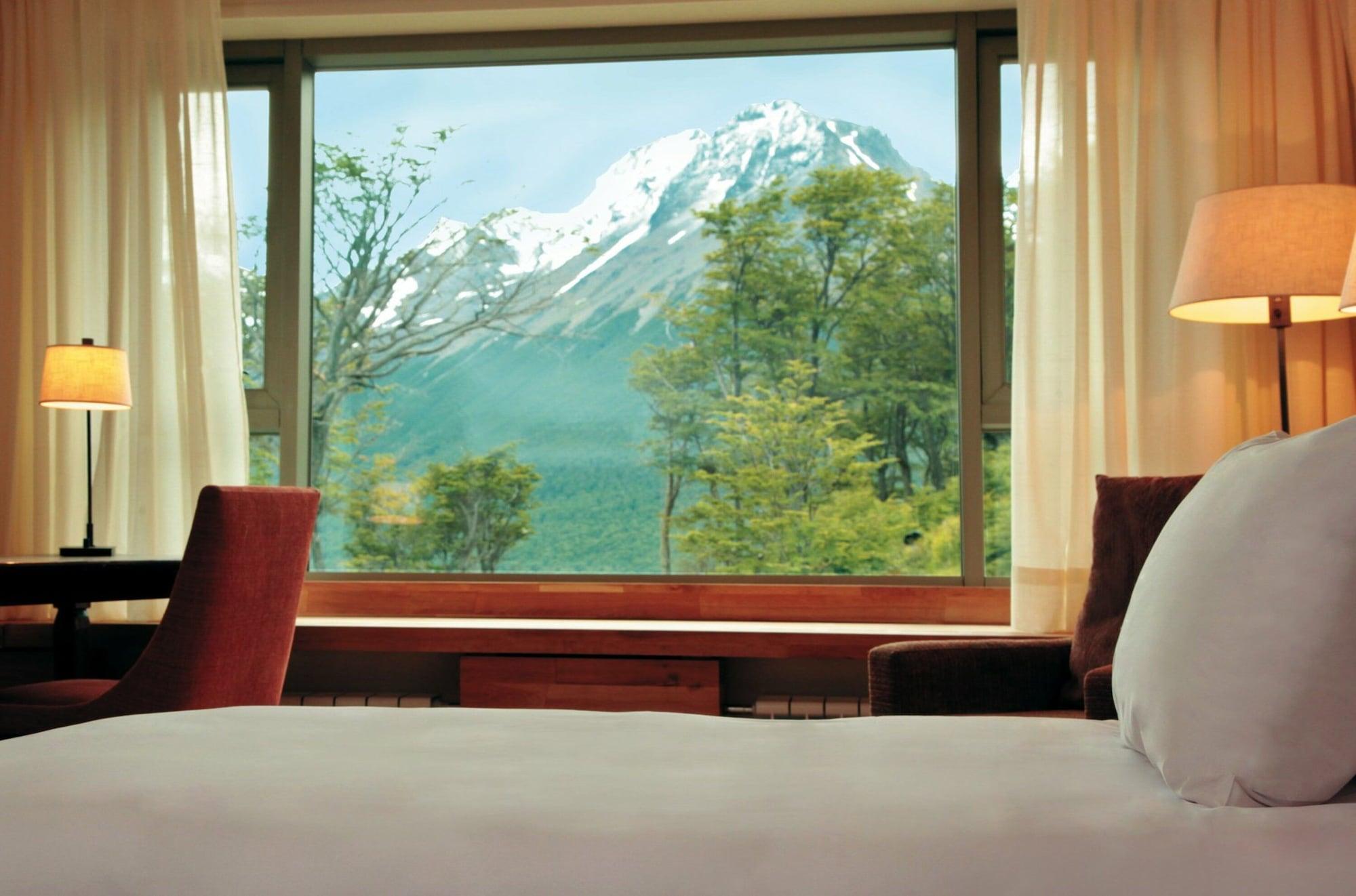 Arakur Ushuaia Resort & Spa ภายนอก รูปภาพ View from a room at the hotel