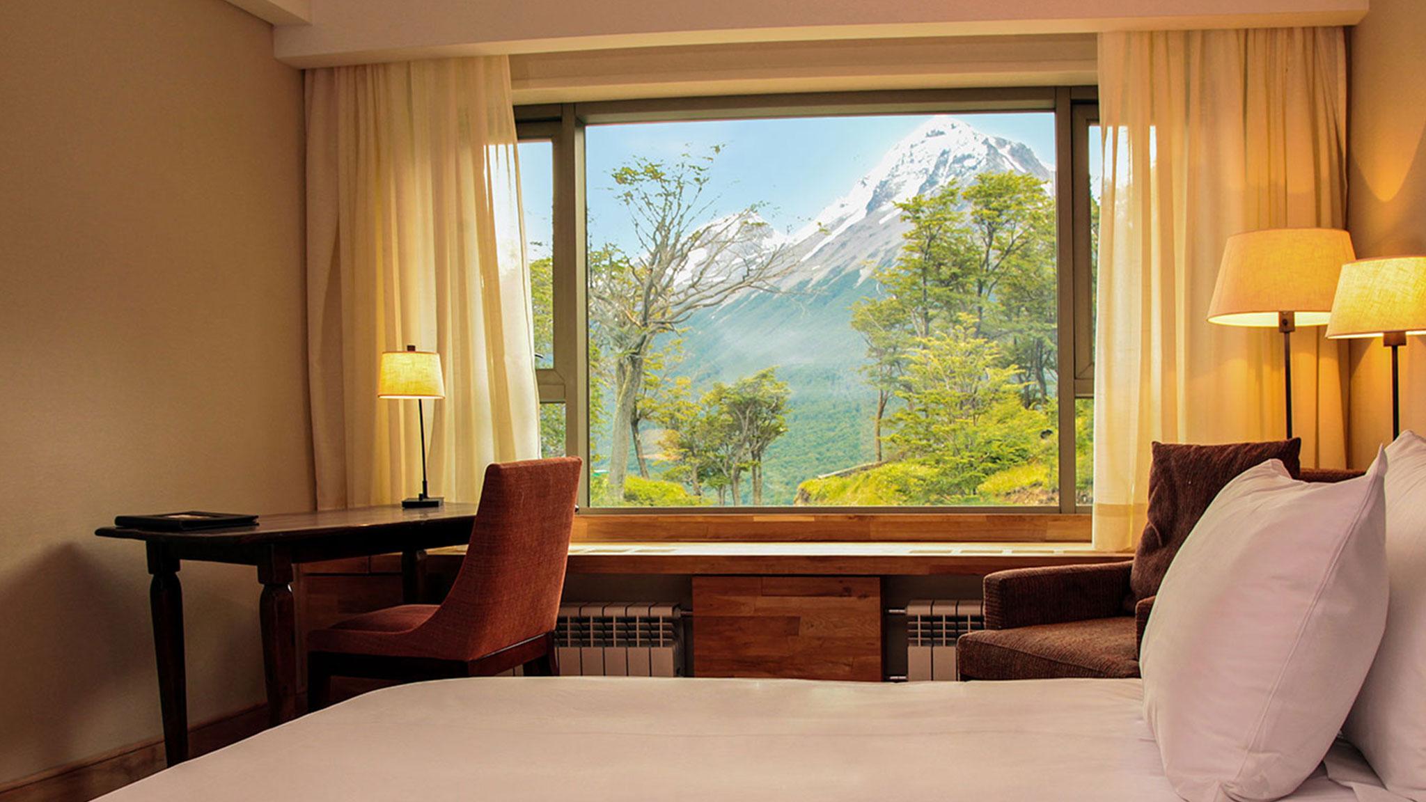 Arakur Ushuaia Resort & Spa ภายนอก รูปภาพ A room at the hotel
